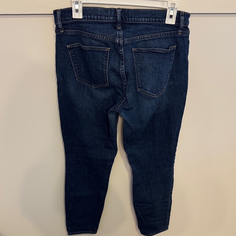 Gap Women’s True Skinny Jeans Dark Wash Stretch Denim Pants Size 29 Regular - Picture 4 of 4